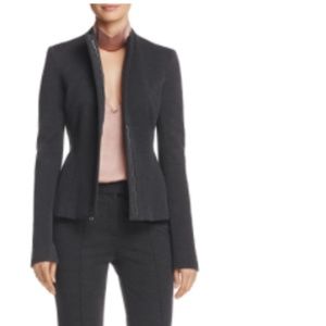 Theory Sculpted Knit Twill Jacket 